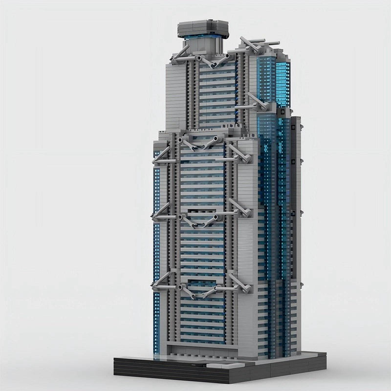 Hong Kong Landmark Tower MOC Skyscraper Skyline Building Kit 1:650 Model - 3