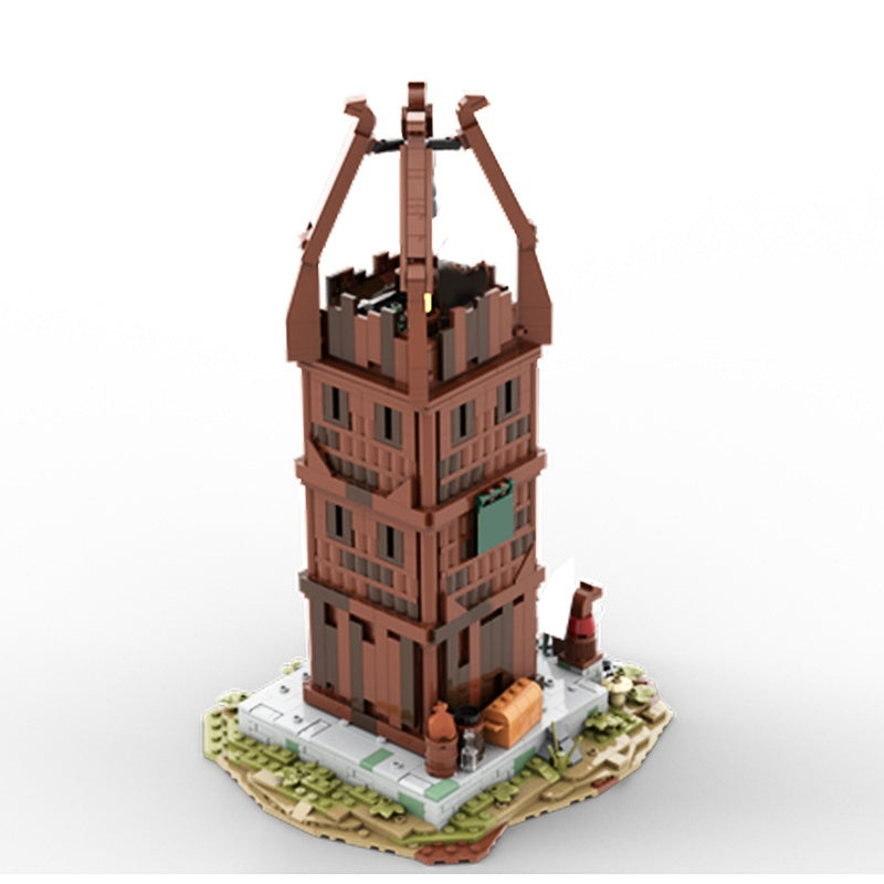 Horse Lord Watchtower Building Kit | LEGO-Compatible MOC - 5