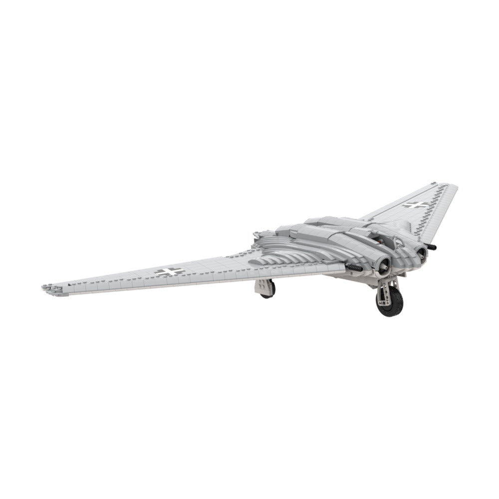 horten ho 229 fighter moc building set - 2