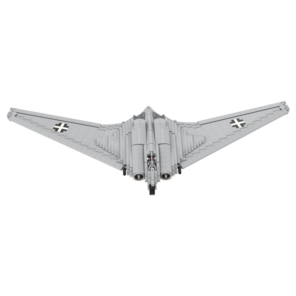 horten ho 229 fighter moc building set - 3
