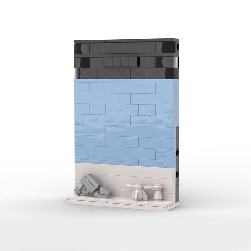 hoth landscape building set | star wars | moc-151783 - 3