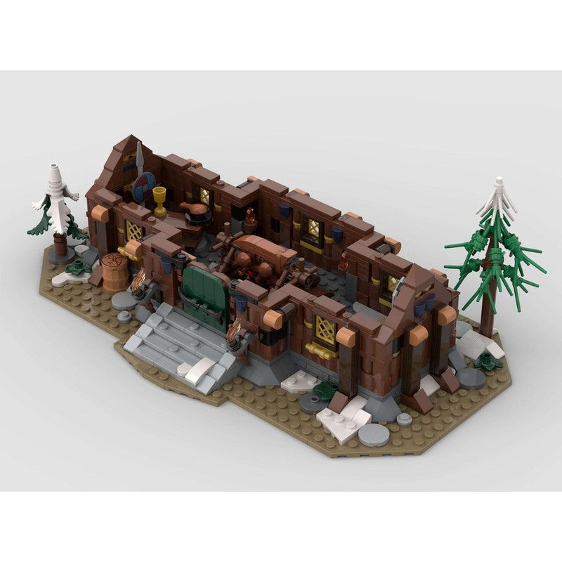 House of the Jarl Building Kit | Vikings | LEGO-Compatible MOC - 4