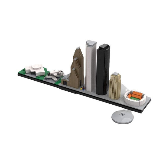 Houston Texas Skyline Building Kit | LEGO-Compatible MOC - 5