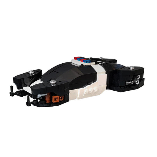 Hovering Police Car Building Kit | LEGO-Compatible MOC - 1