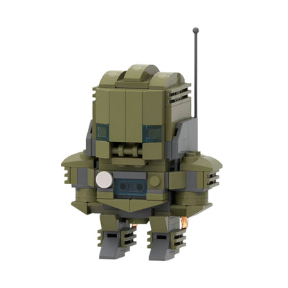 howard stark brickheadz building set | lego-compatible marvel moc toy - 1