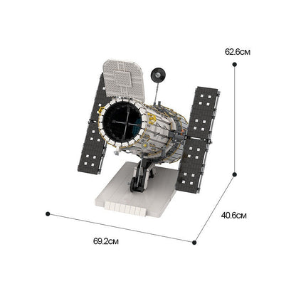 Hubble Space Telescope 1:25 Scale MOC Space Telescope Building Kit - 3