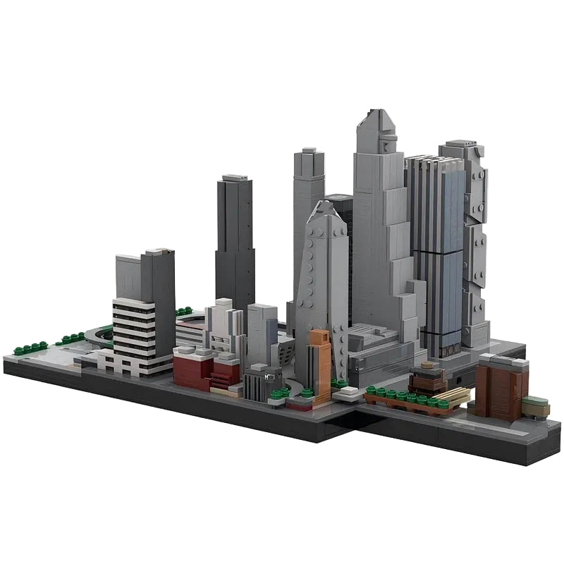 Hudson Yards NYC Skyline Building Kit | LEGO-Compatible MOC - 1