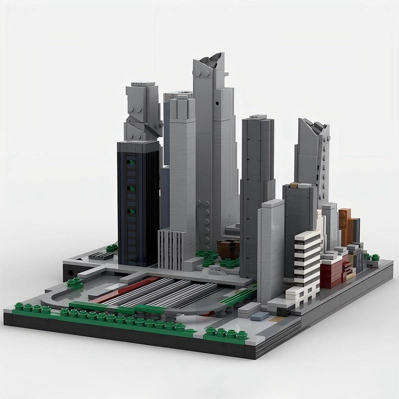 Hudson Yards NYC Skyline MOC Building Kit | Modern Skyscraper Model - 1