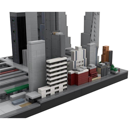 Hudson Yards NYC Skyline MOC Building Kit | Modern Skyscraper Model - 4
