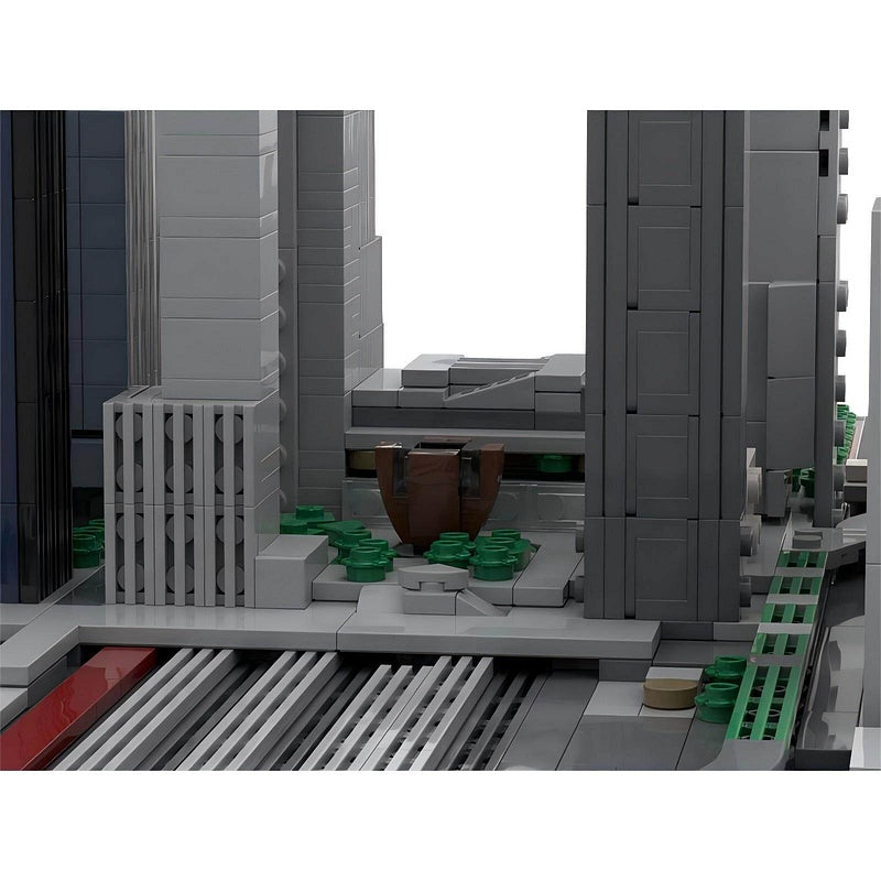 Hudson Yards NYC Skyline MOC Building Kit | Modern Skyscraper Model - 5