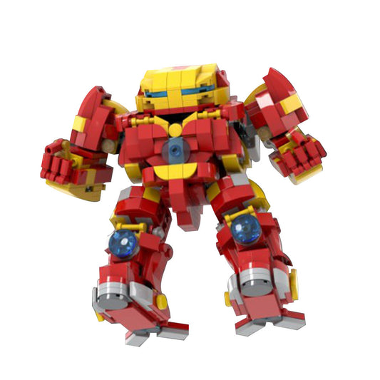 hulkbuster building set | iron man | moc-170659 - 3