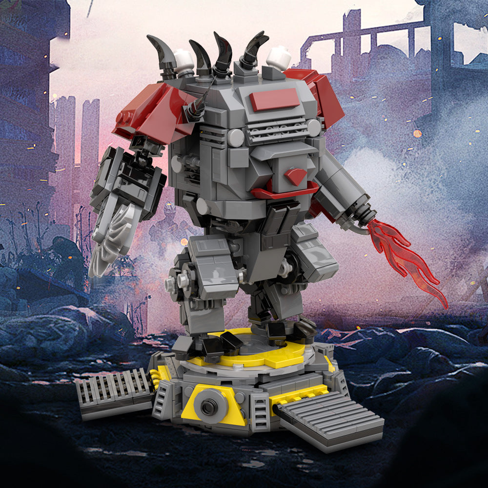 hulkke scorcher building set | helldivers | lego compatible - 1