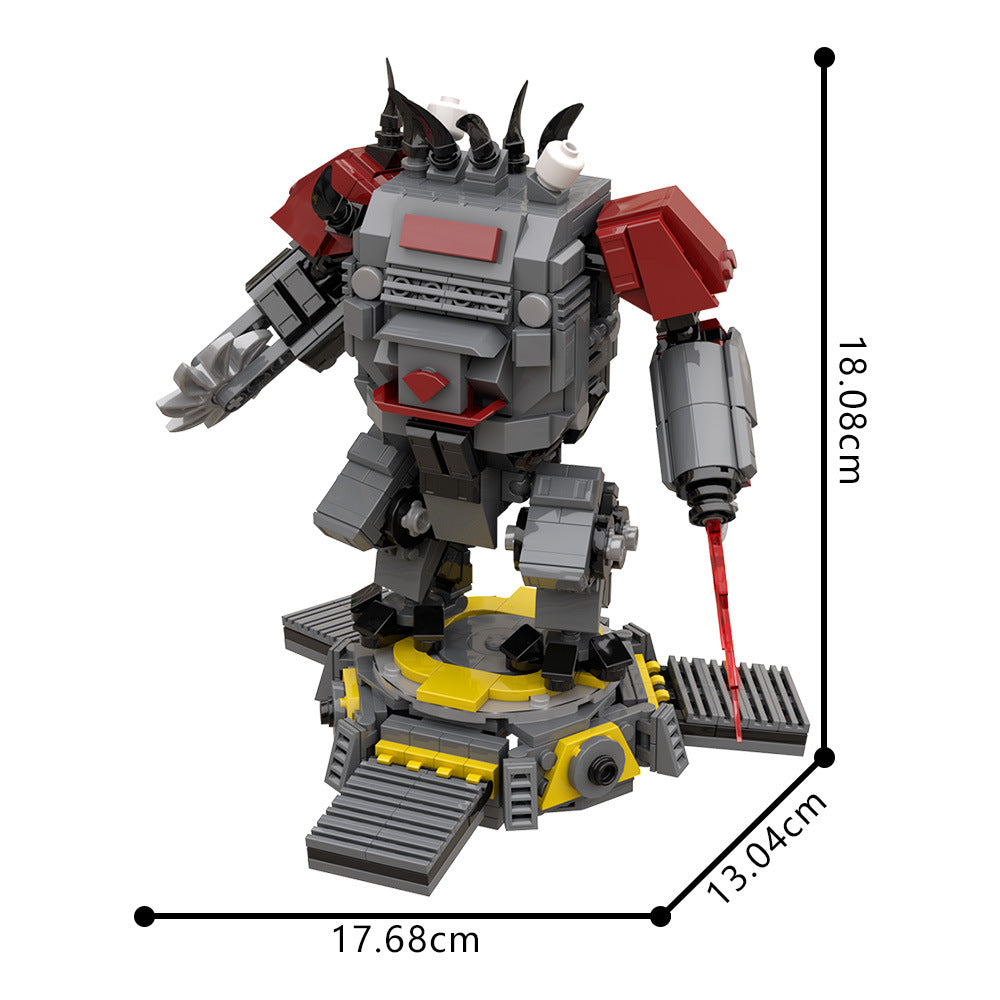 hulkke scorcher building set | helldivers | lego compatible - 4