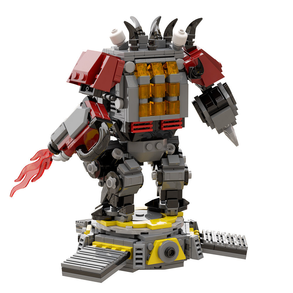 hulkke scorcher building set | helldivers | lego compatible - 6