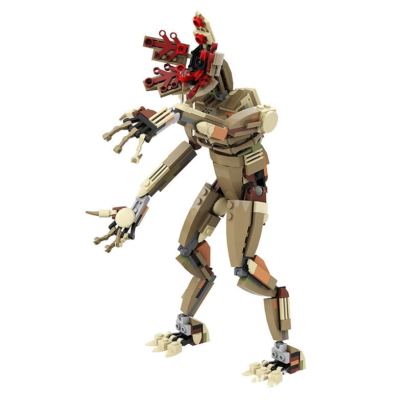 Humanoid Monster MOC Building Kit | Fantasy Creature Figure - 5