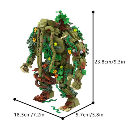 Humanoid Superhero Creature Building Kit | LEGO-Compatible MOC - 4