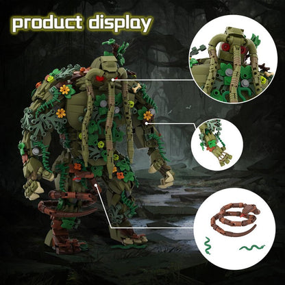 Humanoid Superhero Creature Building Kit | LEGO-Compatible MOC - 6