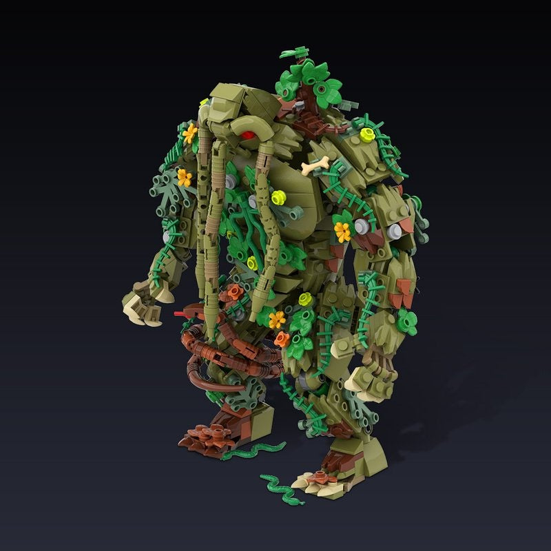 Humanoid Superhero Creature MOC Building Kit | Fantasy Figure Model - 2