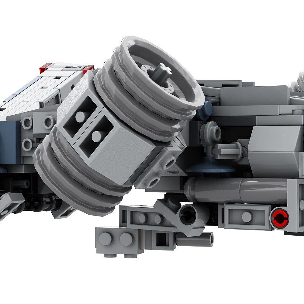 hunter killer battlefield building set | terminator 2 | moc-139142 - 6