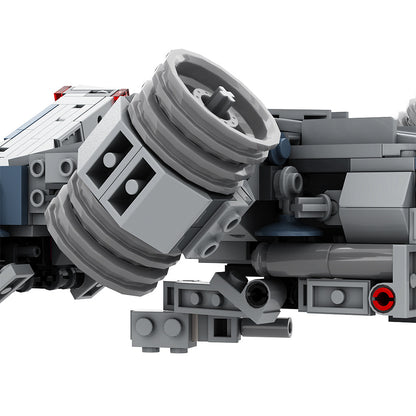 hunter killer battlefield building set | terminator 2 | moc-139142 - 6