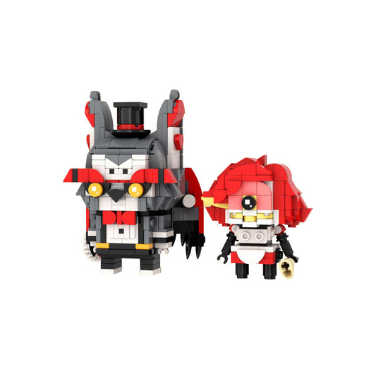 husk & niffty brickheadz | hazbin hotel | moc-185209 - 2