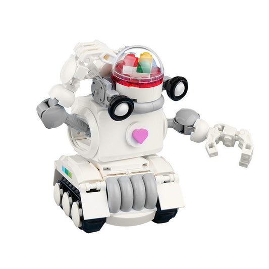 Huwbot Short Circuit MOC Building Kit | Retro Robot Figure Model - 1