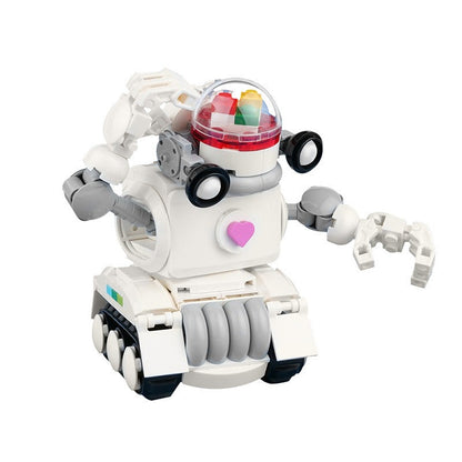 Huwbot Short Circuit MOC Building Kit | Retro Robot Figure Model - 2