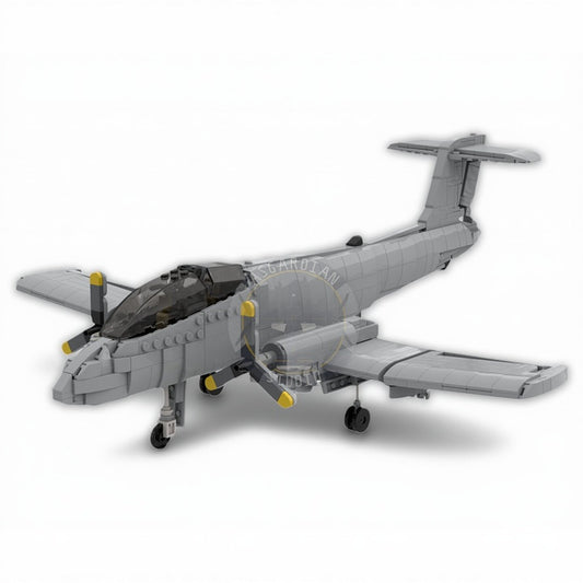 IA-58 Pucara Twin-Engine Attack Aircraft MOC Building Kit - 1