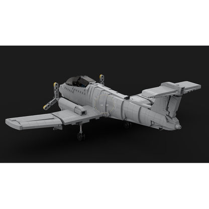 IA-58 Pucara Twin-Engine Attack Aircraft MOC Building Kit - 3