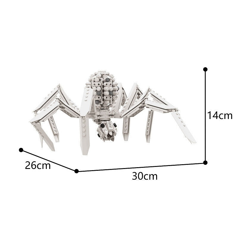 Ice Spider Cave Creature MOC Building Kit | Fantasy Beast Model - 4