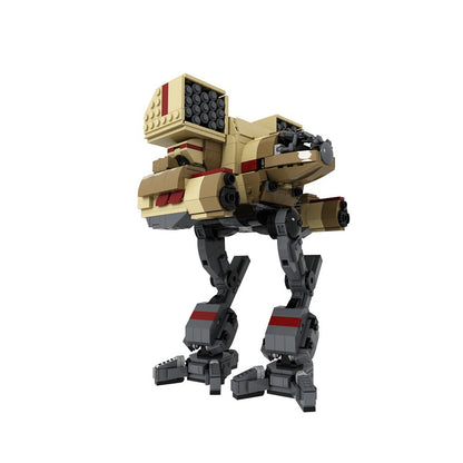 Iconic Clan Mecha Robot Heavy OmniMech Building Kit | LEGO-Compatible MOC - 1