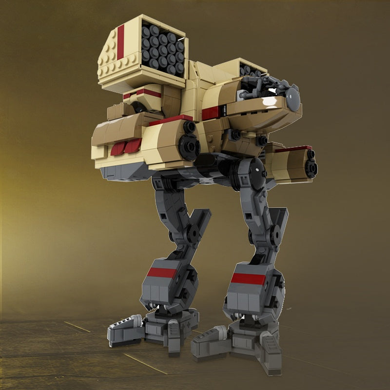 Iconic Clan Mecha Robot Heavy OmniMech Building Kit | LEGO-Compatible MOC - 2