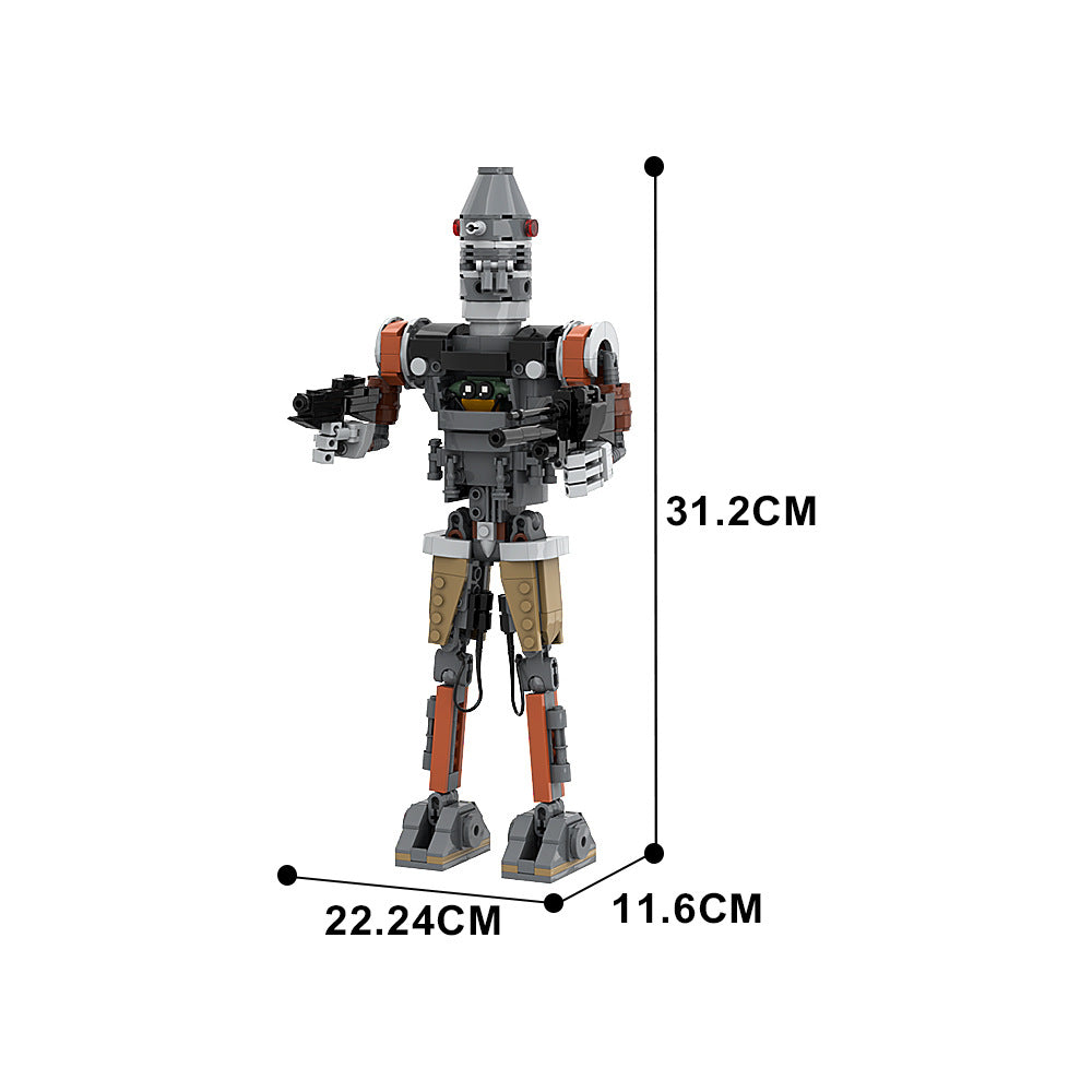 ig-12 robot moc building set | star wars - 4