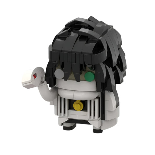 iguro obanai brickheadz snake hashira | demon dlayer | moc-123467 - 1