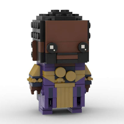 Immortal Cosmic Heroes BrickHeadz Building Kit | LEGO-Compatible MOC - 12