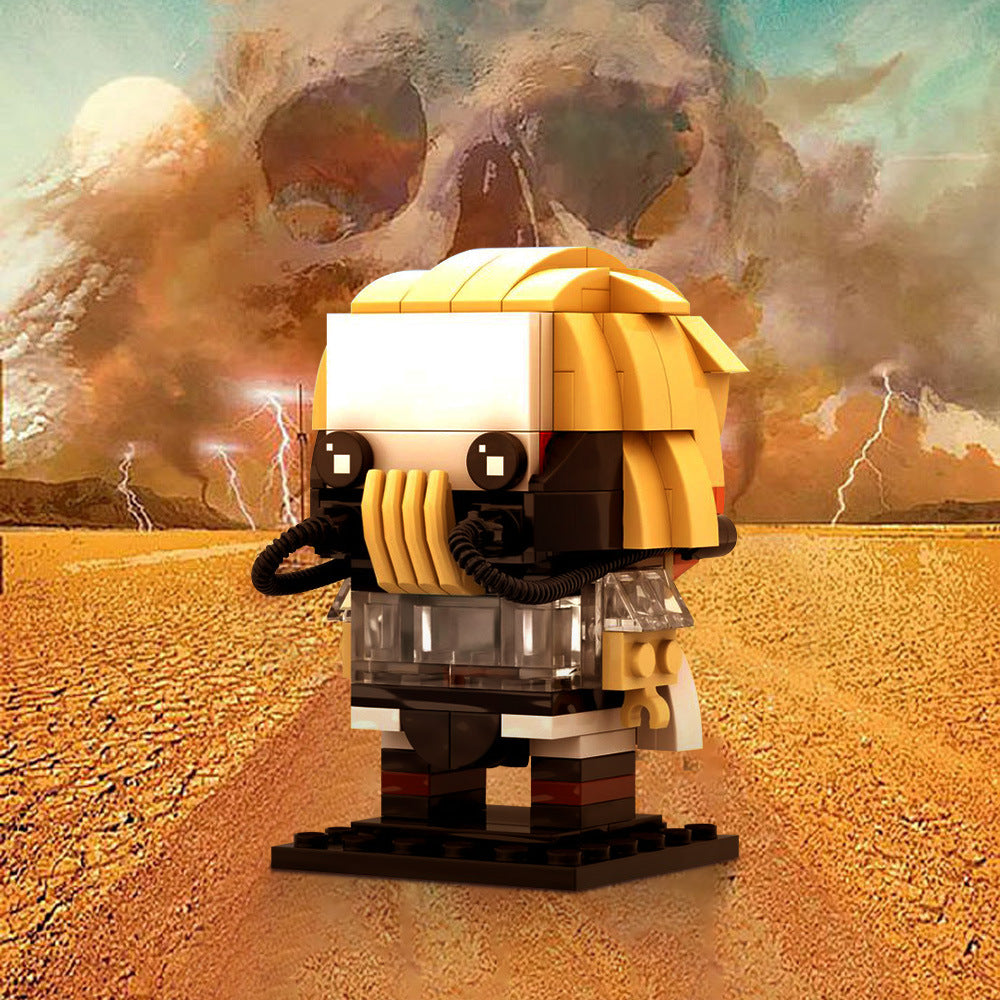 immortan joe furiosa brickheadz |  mad max | moc-185334 - 1