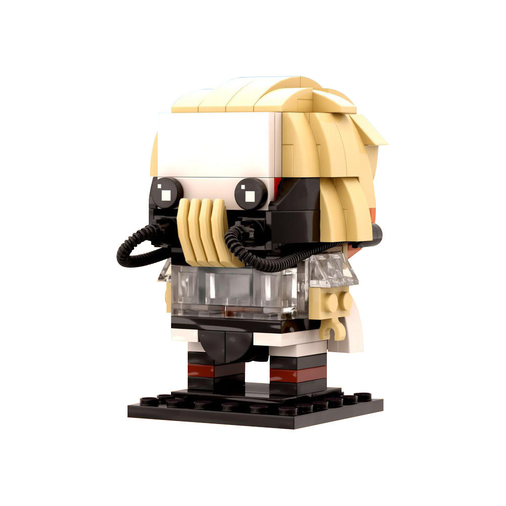 immortan joe furiosa brickheadz |  mad max | moc-185334 - 2