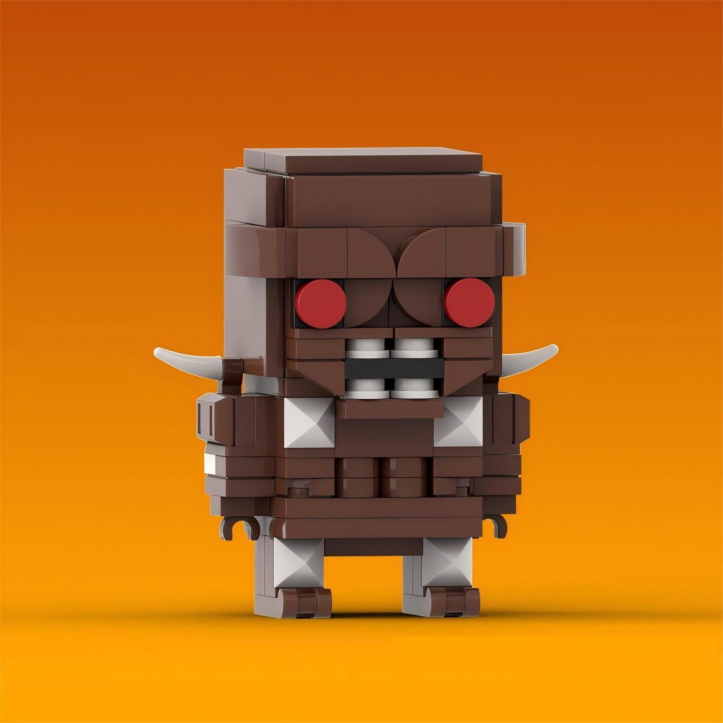 imp brickheadz building kit | doom | moc-190327 - 4