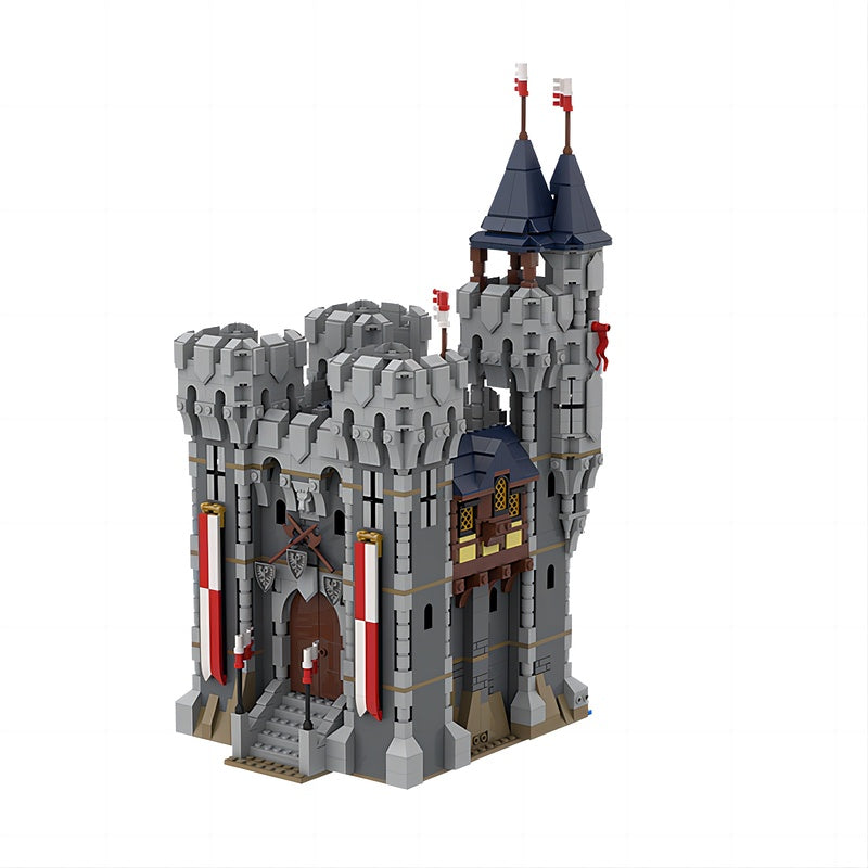 Impenetrable Medieval Keep MOC Castle Fortress Building Kit - 1