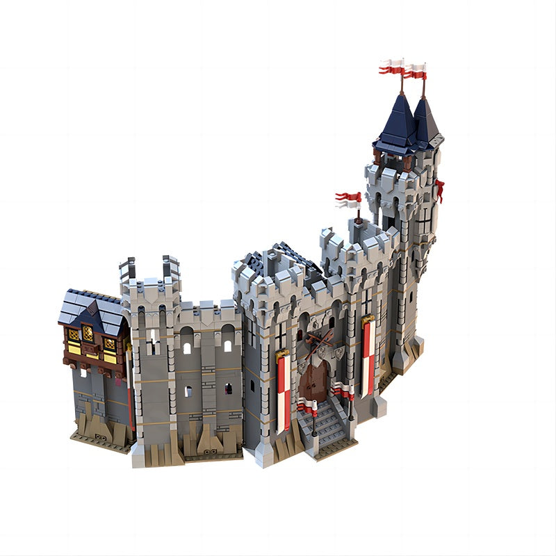 Impenetrable Medieval Keep MOC Castle Fortress Building Kit - 3