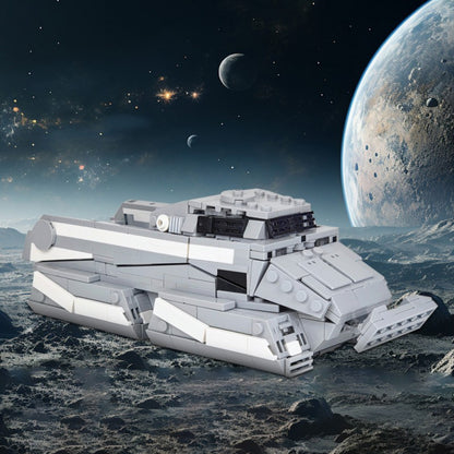 imperial armored personnel carrier building kit | star wars | moc-235149 - 1