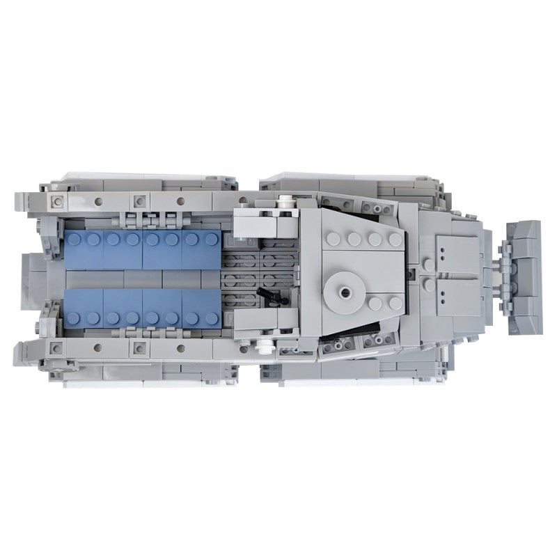 imperial armored personnel carrier building kit | star wars | moc-235149 - 6
