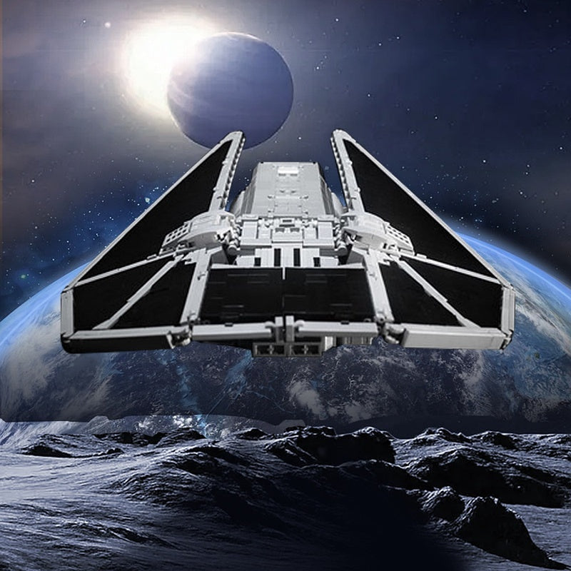 Imperial Assault Shuttle MOC Spacecraft Building Kit | Midi-Scale Design - 2