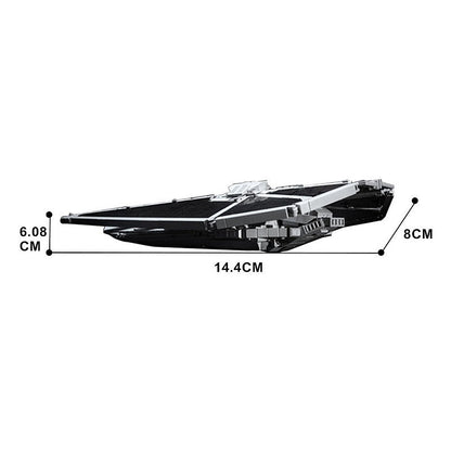 Imperial Assault Shuttle MOC Spacecraft Building Kit | Midi-Scale Design - 5