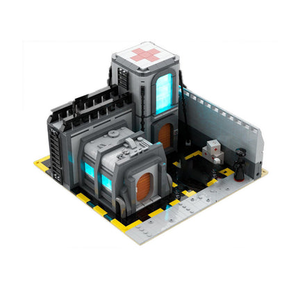 imperial base #3 hospital building set | star wars | moc-155163 - 1