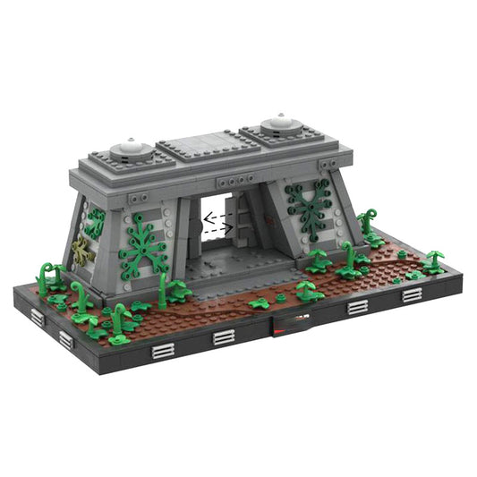 imperial bunker diorama (battle of endor) | star wars | moc-156238 - 1