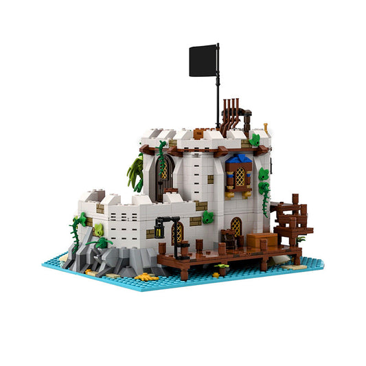 Imperial Fortified Outpost Building Kit | LEGO-Compatible MOC - 1