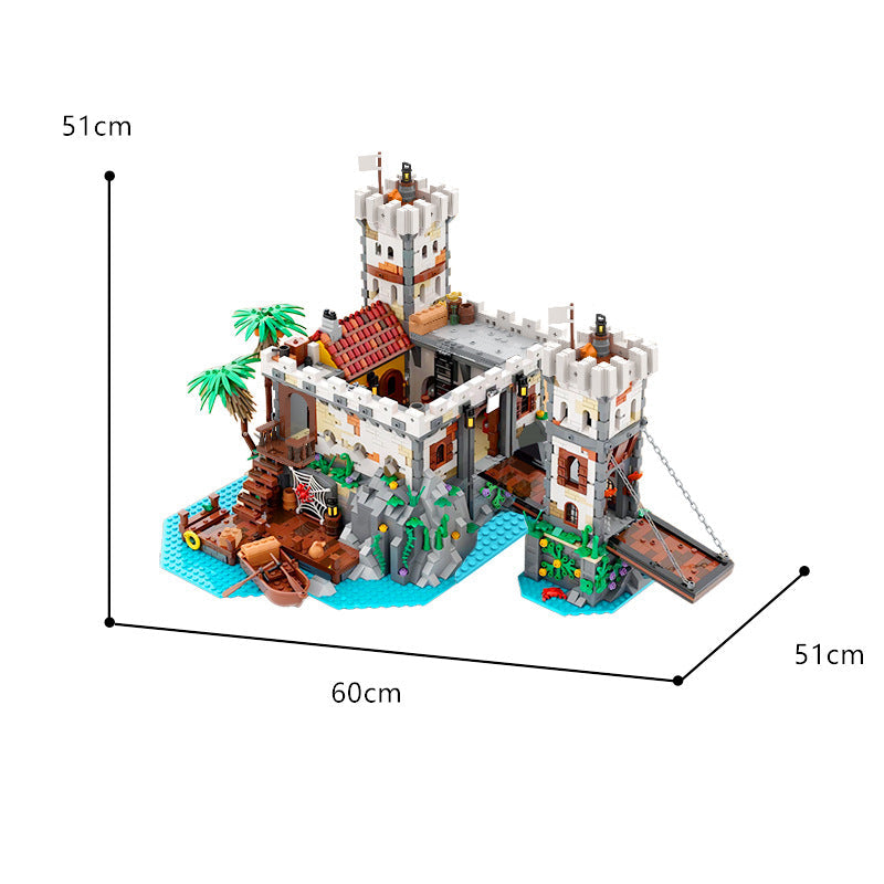 Imperial Fortress Building Kit | LEGO-Compatible MOC - 4