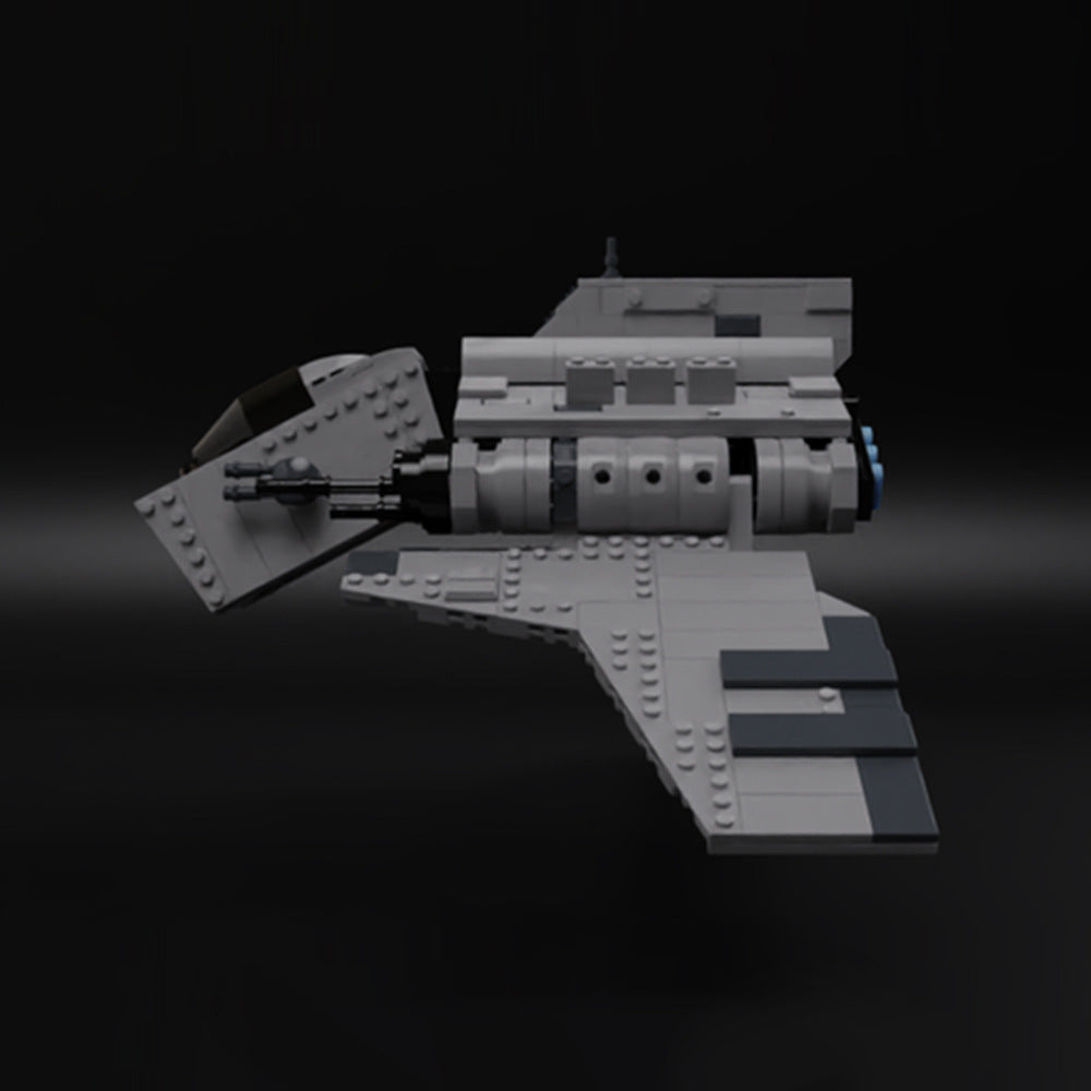 imperial nu-class attack shuttle | star wars | moc-134580 - 2