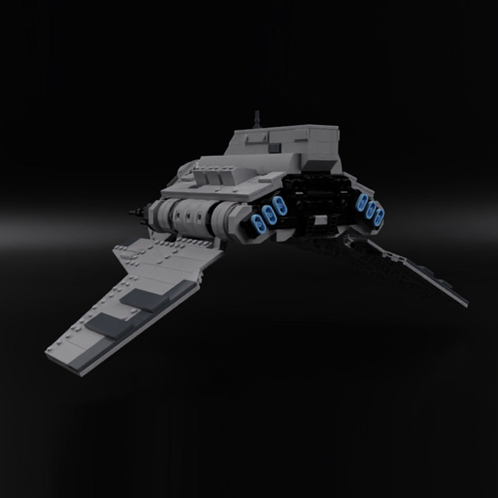 imperial nu-class attack shuttle | star wars | moc-134580 - 3